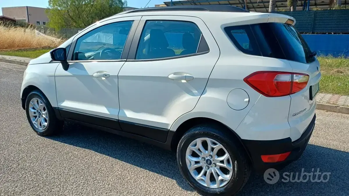 Usata Ford Ecosport Titanium S 95 CV (69 kW) 2016 Bianco SUV