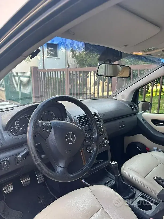 Usata Mercedes A170 116 CV (85 kW) 2006 Nero Berlina