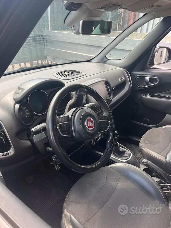 Usata Fiat 500L Cross 95 CV (69 kW) 2017 Nero Monovolume