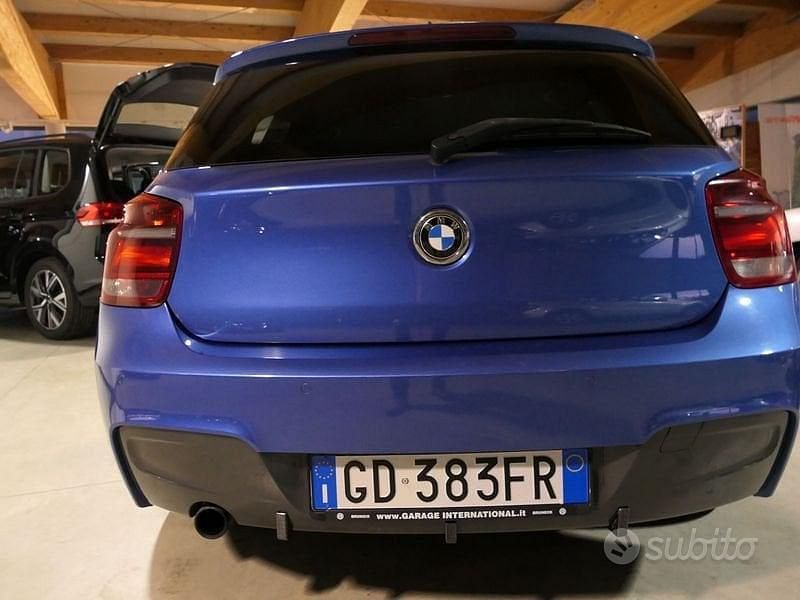 Usata BMW 118 M Sport 170 CV (125 kW) 2014 Blu Utilitaria
