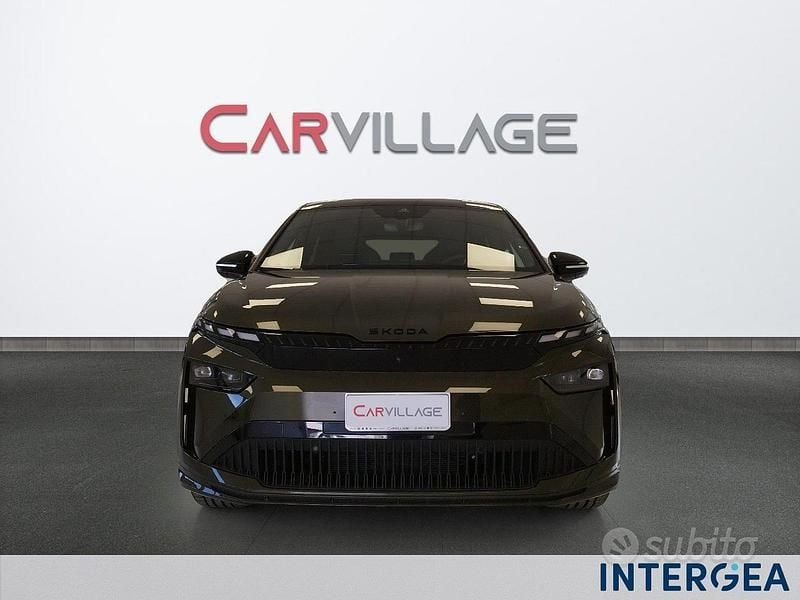 Nuova Skoda Enyaq iV SportLine 210 kW (286 CV) 2025 Verde olibo metallizzato SUV