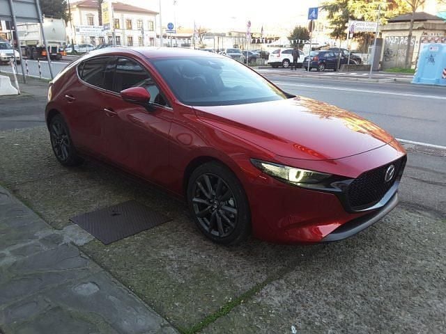 Nuova Mazda 3 Exclusive-Line 140 CV (102 kW) 2025 Soul red crystal met Berlina