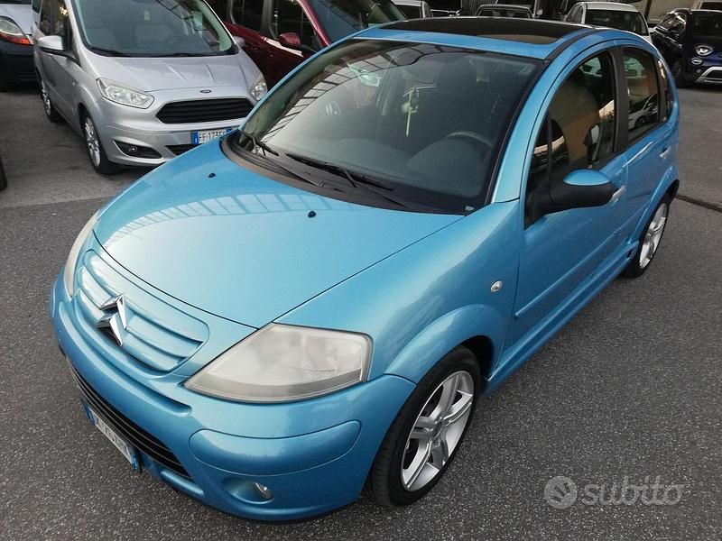 Usata Citroën C3 Exclusive 73 CV (53 kW) 2007 Blu Berlina