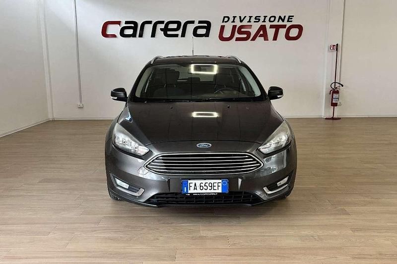 Usata Ford Focus Titanium 120 CV (88 kW) 2015 Antracite Station wagon