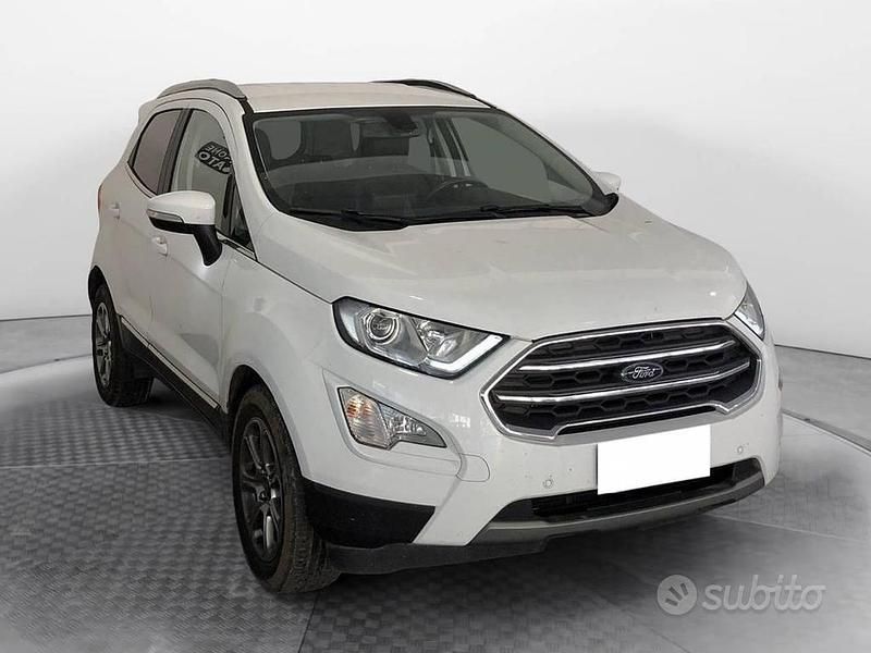 Usata Ford Ecosport ST-Line 125 CV (91 kW) 2019 Bianco SUV