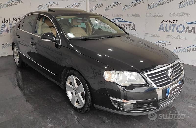 Usata VW Passat Highline 140 CV (102 kW) 2005 Nero Berlina