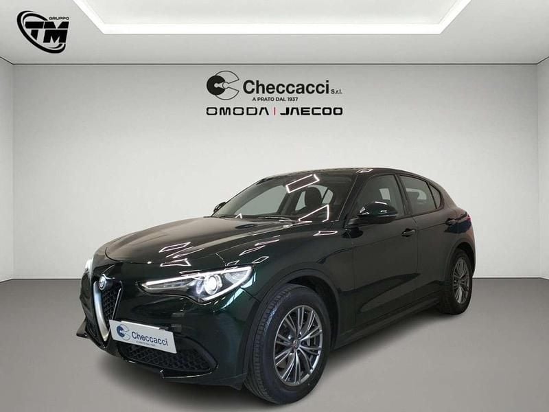 Usata Alfa Romeo Stelvio Executive 190 CV (139 kW) 2021 Verde SUV