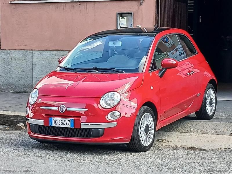 Usata Fiat 500 Lounge 100 CV (73 kW) 2007 Rosso Berlina