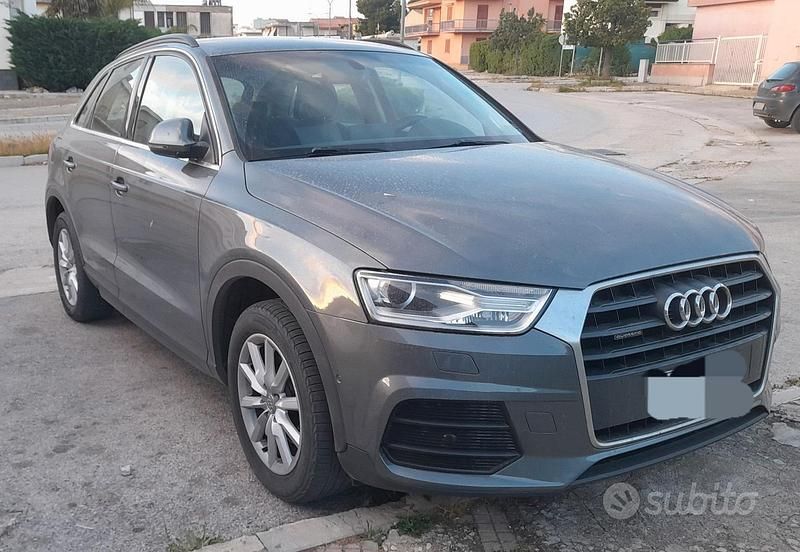 Usata Audi Q3 Ambiente 184 CV (135 kW) 2017 Grigio SUV
