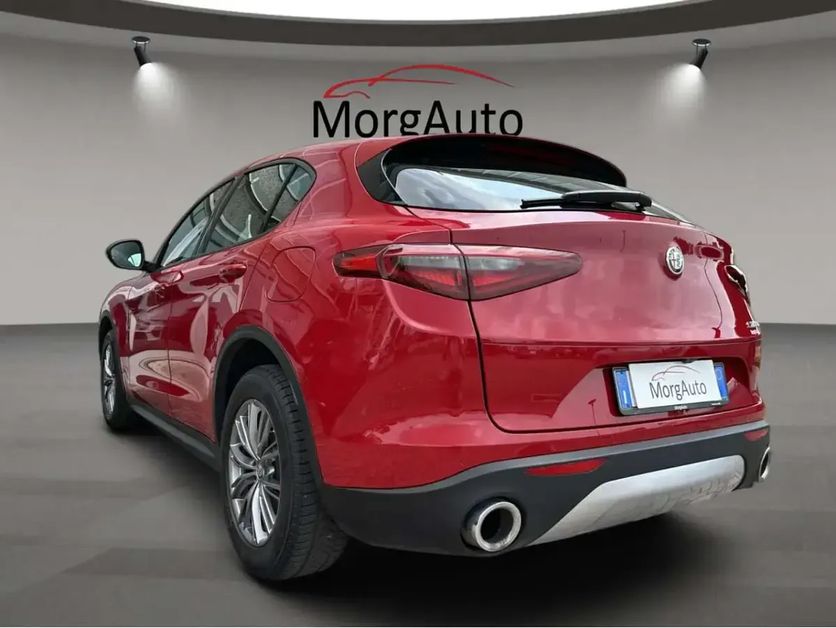 Usata Alfa Romeo Stelvio 190 CV (139 kW) 2018 Rosso alfa SUV