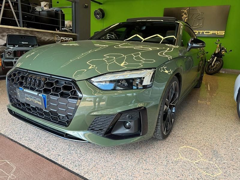 Usata Audi A5 S-Line 190 CV (139 kW) 2020 Verde Coupé