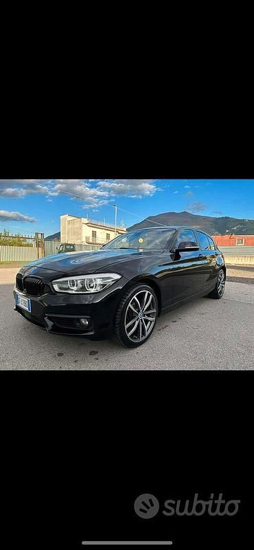 Usata BMW 118 150 CV (110 kW) 2015 Nero Utilitaria
