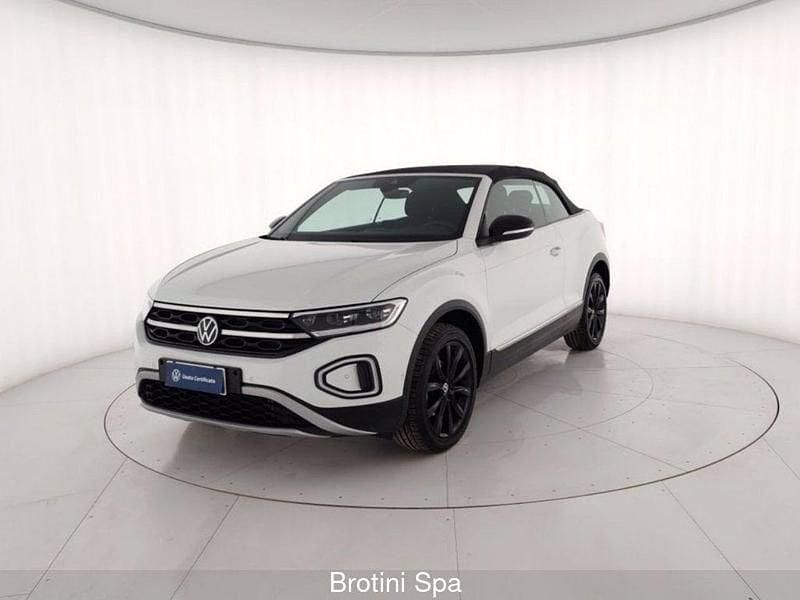Usata VW T-Roc Style 150 CV (110 kW) 2023 Bianco pastello SUV
