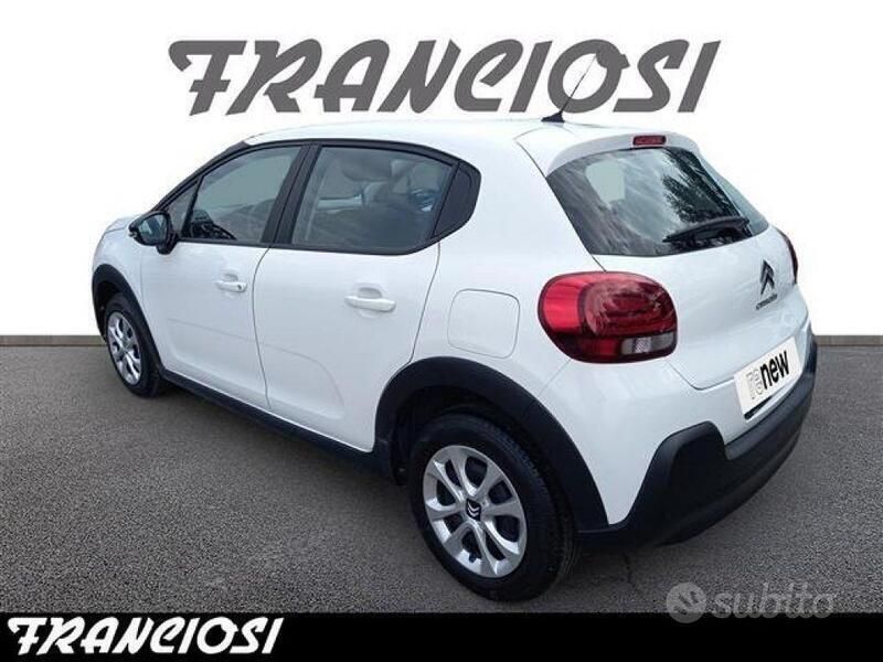 Usata Citroën C3 Feel 102 CV (75 kW) 2021 Bianco Utilitaria