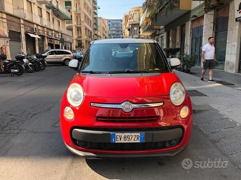 Usata Fiat 500L Easy 85 CV (62 kW) 2014 Rosso Monovolume