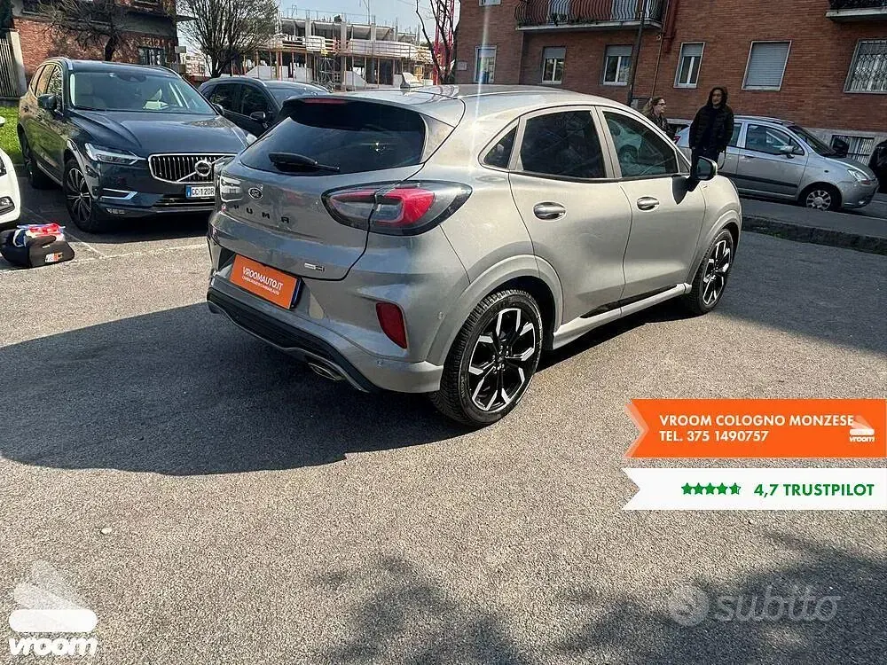 Usata Ford Puma ST-Line 125 CV (91 kW) 2021 Gray SUV