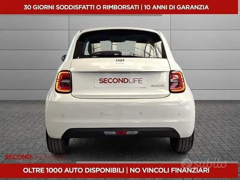 Nuova Fiat 500 Icon 65 CV (47 kW) 2026 Bianco Berlina