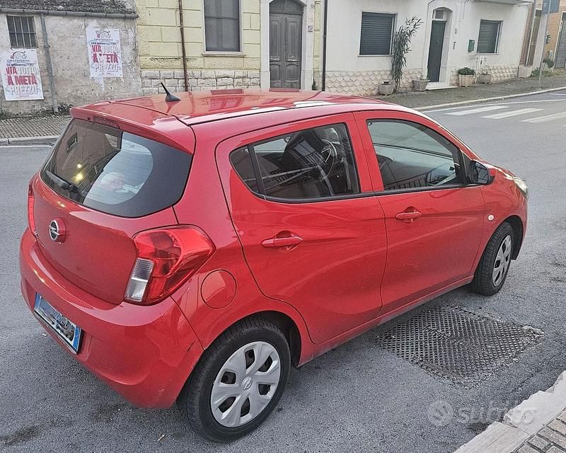 Usata Opel Karl 75 CV (55 kW) 2016 Rosso Utilitaria