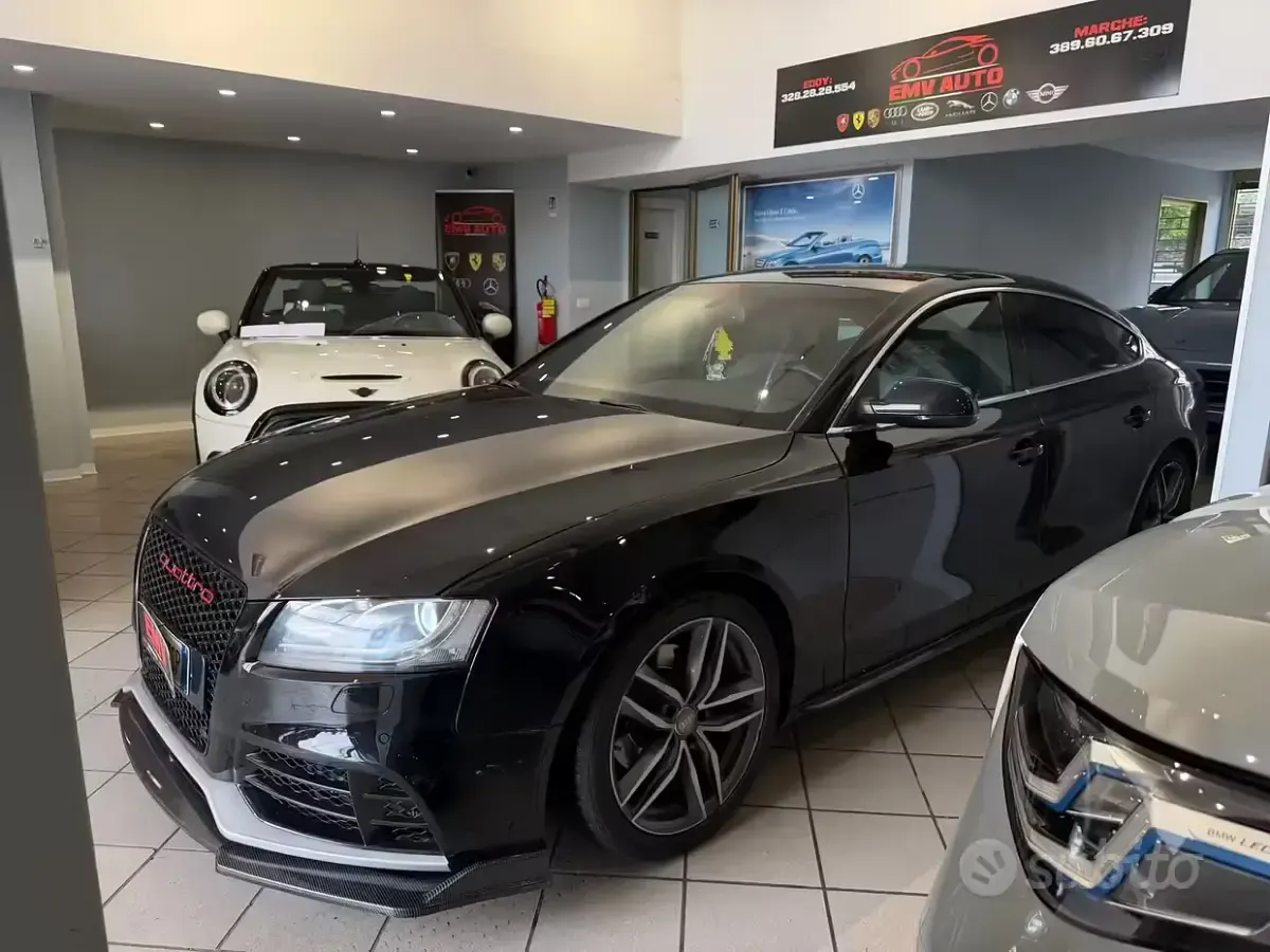 Begagnad Audi A5 Advanced 170 HK (125 kW) 2012 Svart Sportkupé