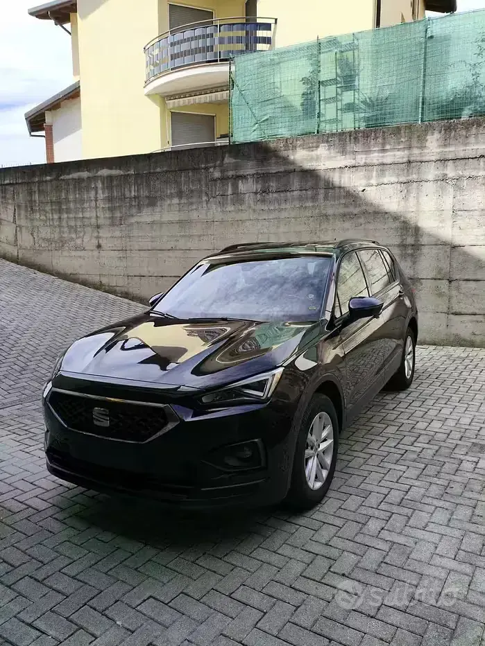 Usata Seat Tarraco Style 150 CV (110 kW) 2022 Nero SUV
