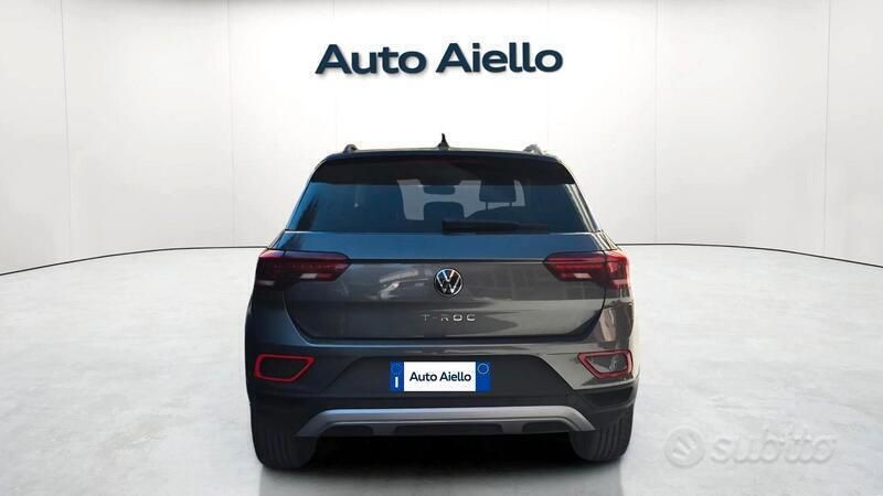 Nuova VW T-Roc Sport 116 CV (85 kW) 2025 Grigio SUV