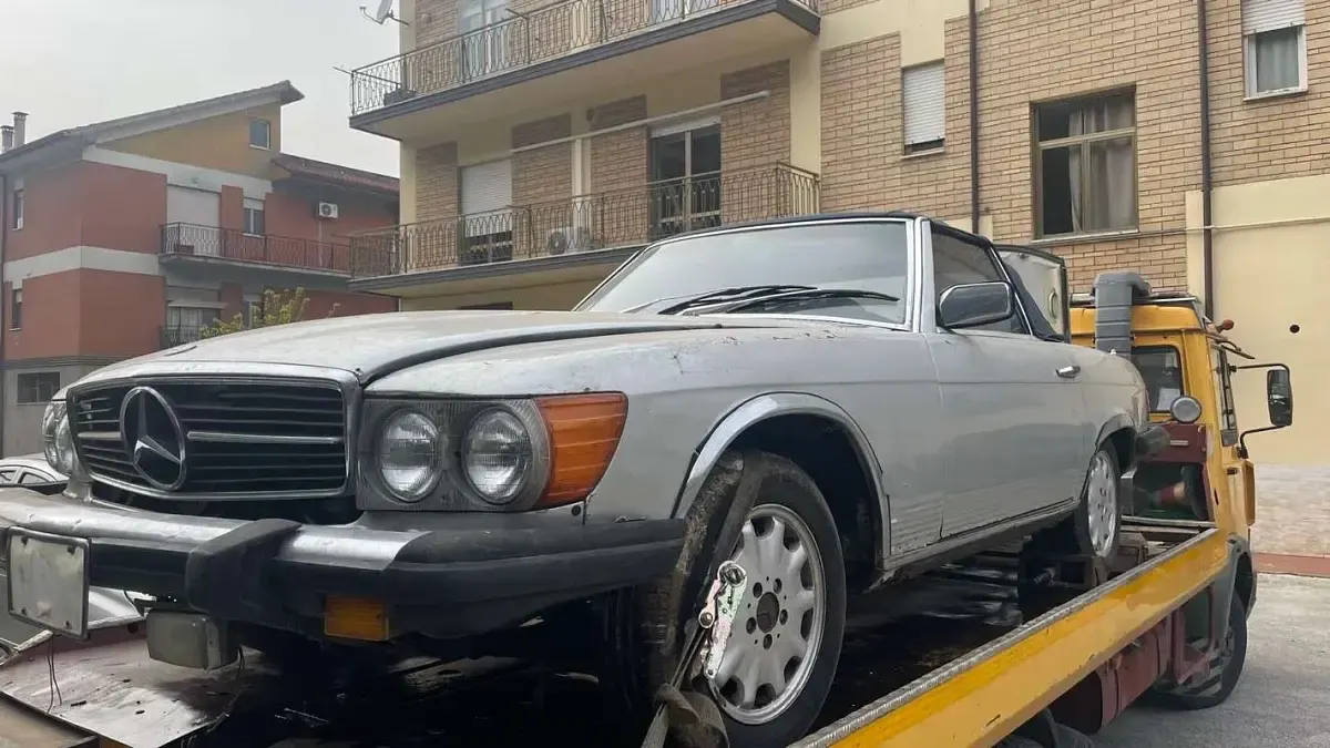 Usata Mercedes SL450 216 CV (158 kW) 1976 Cabrio