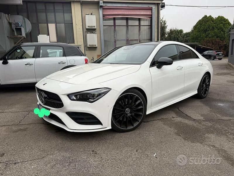 Usata Mercedes CLA220 190 CV (139 kW) 2019 Bianco Berlina