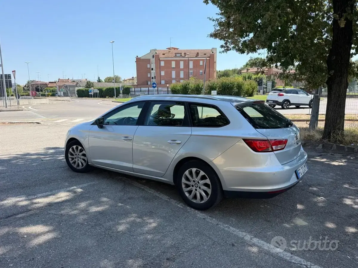 Usata Seat Leon ST FR 150 CV (110 kW) 2016 Grigio Station wagon