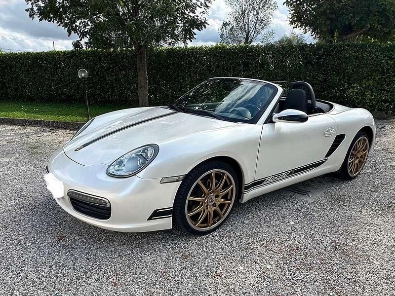 Usata Porsche Boxster 239 CV (175 kW) 2005 Argento Cabrio
