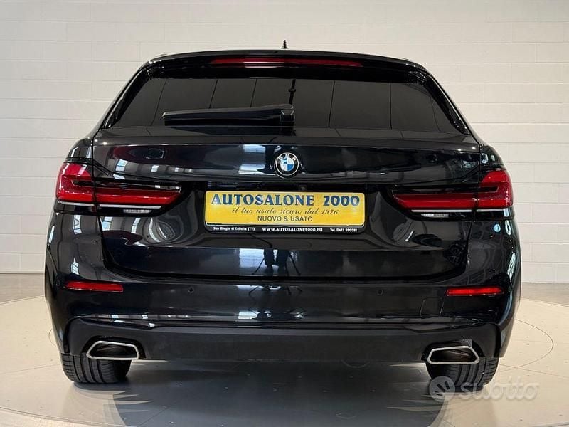 Usata BMW 518 Luxury Line 150 CV (110 kW) 2022 Nero Station wagon
