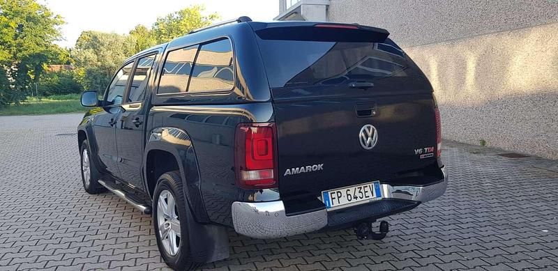 Usata VW Amarok Highline 224 CV (164 kW) 2018 Nero Pick-up