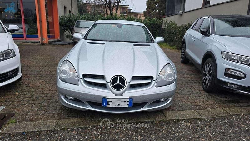 Usata Mercedes SLK200 Chrome 184 CV (135 kW) 2009 Antracite Cabrio