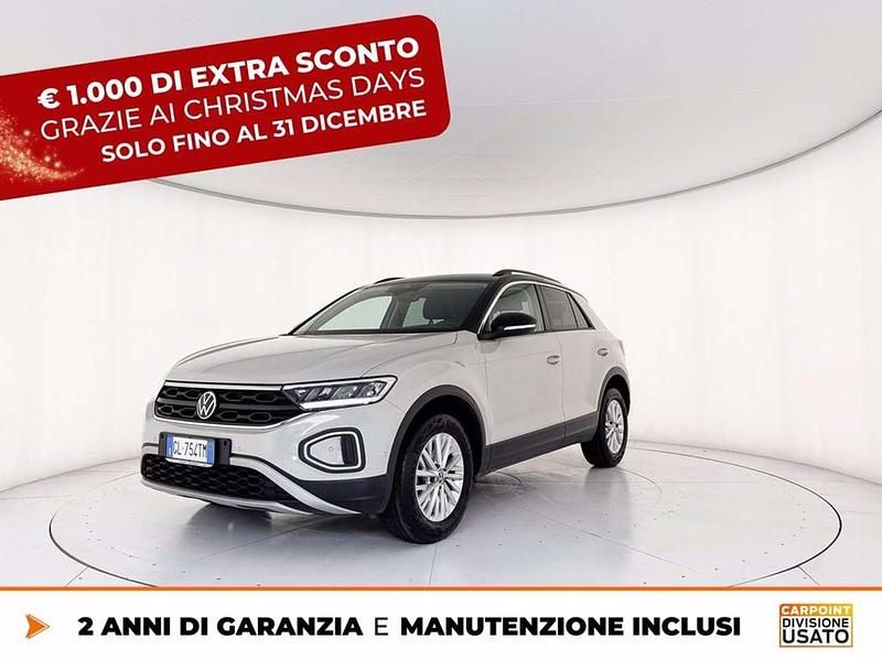 Grigio Usata 2022 VW T-Roc Life SUV | 21.220 € (Super prezzo) - Immagine 1/2
