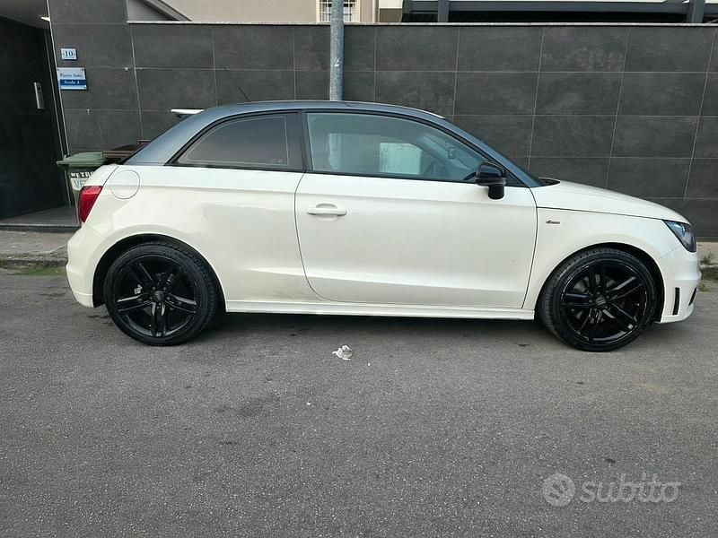 Usata Audi A1 S-Line 105 CV (77 kW) 2011 Bianco Utilitaria