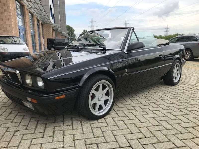 Usata Maserati Biturbo 224 CV (164 kW) 1990 Nero Cabrio