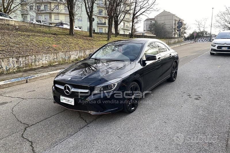 Usata Mercedes CLA220 170 CV (125 kW) 2016 Nero Berlina