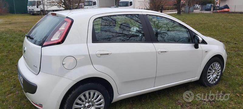 Usata Fiat Punto Evo 75 CV (55 kW) 2011 Bianco Utilitaria