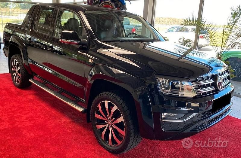 Usata VW Amarok 224 CV (164 kW) 2018 Nero Pick-up