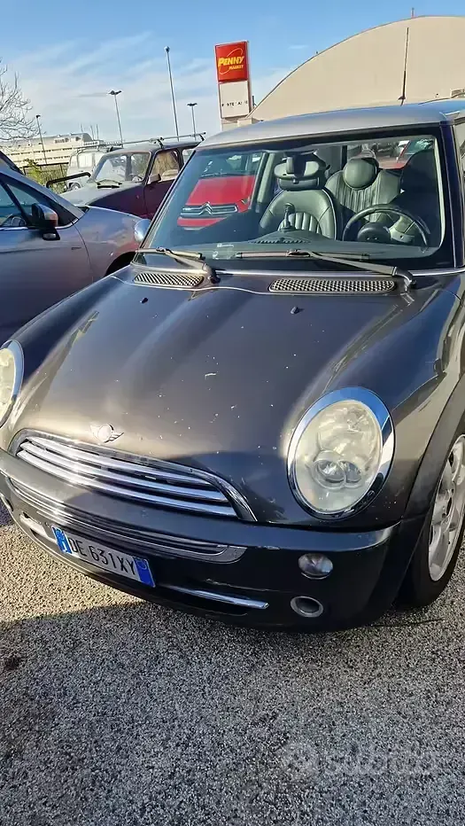 Usata Mini Cooper 116 CV (85 kW) 2006 Grigio Utilitaria