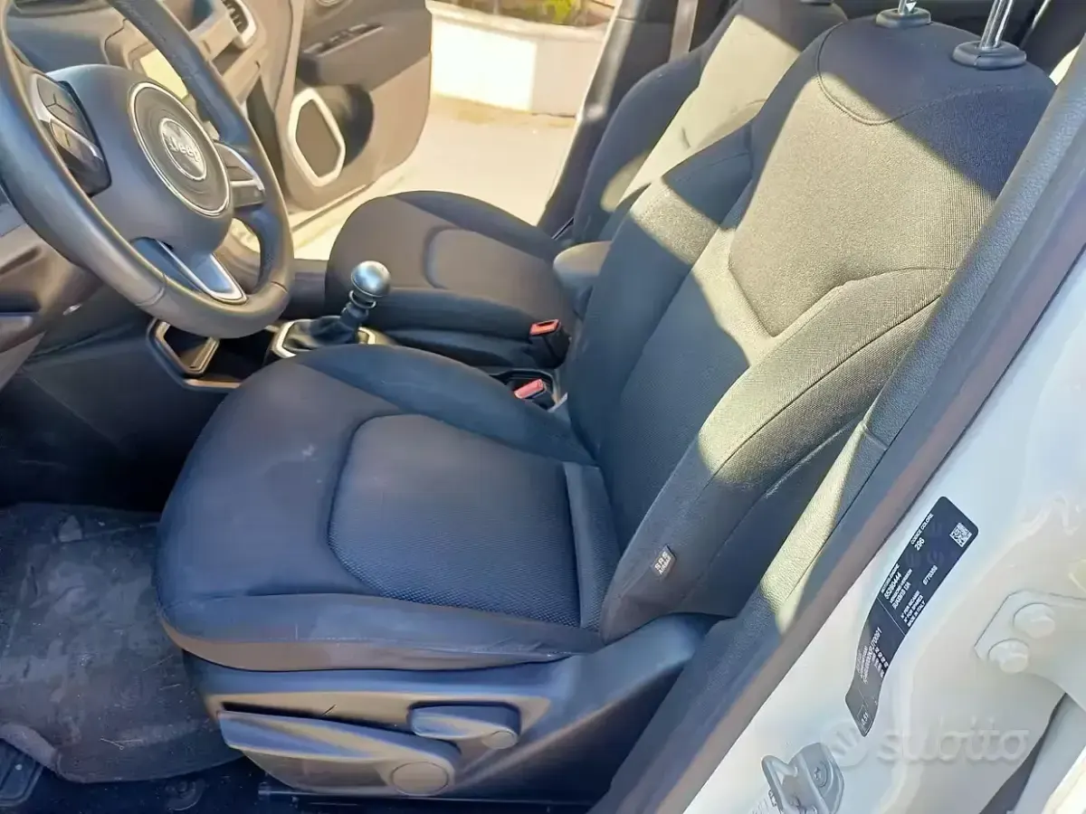 Usata Jeep Renegade 120 CV (88 kW) 2019 Bianco SUV