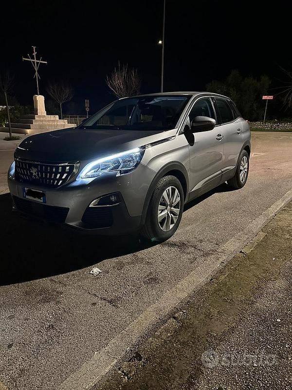 Usata Peugeot 3008 131 CV (96 kW) 2020 Grigio SUV