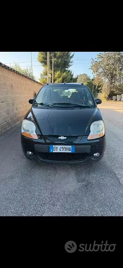 Usata Chevrolet Matiz 67 CV (49 kW) 2009 Nero Utilitaria