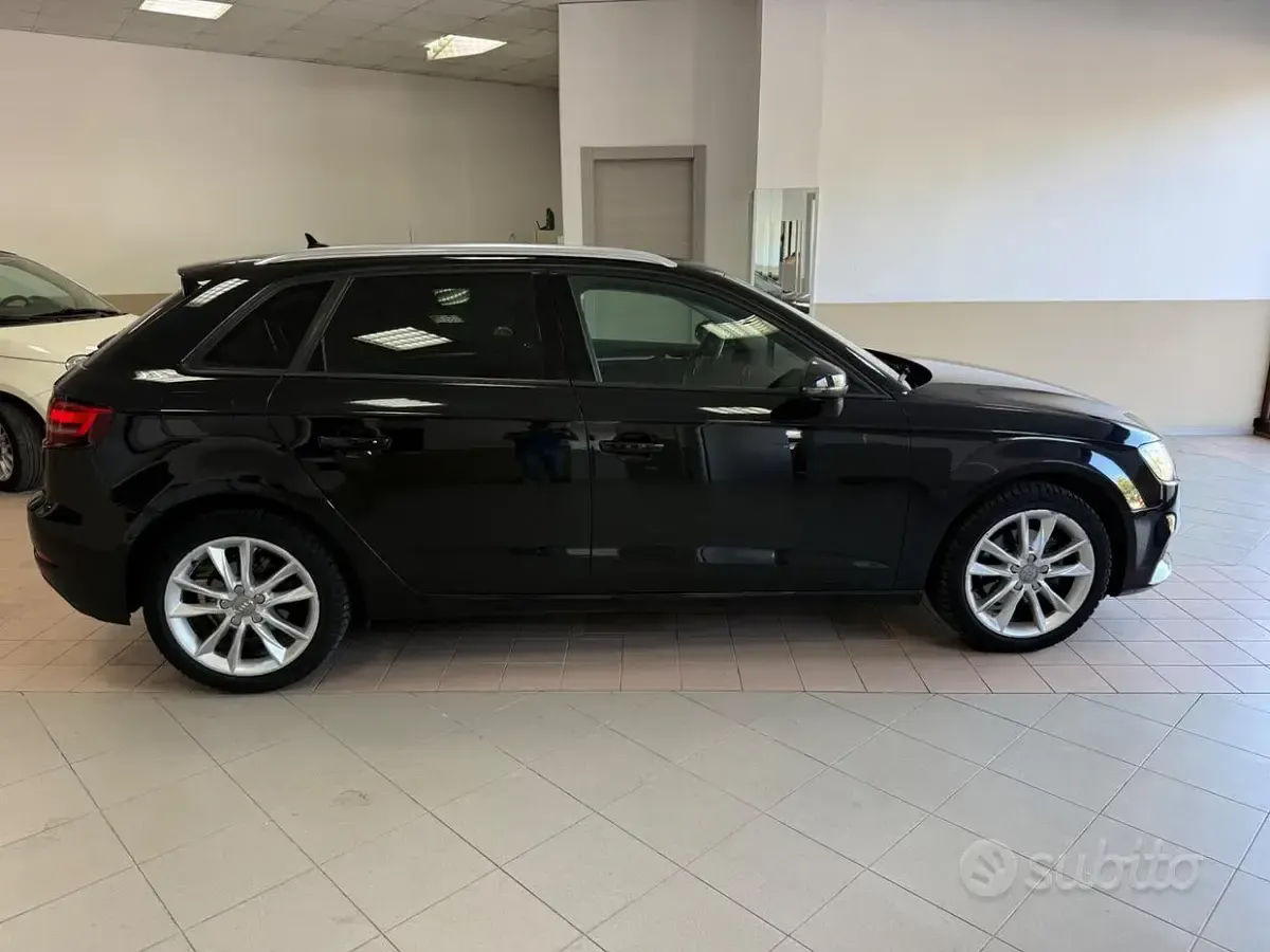 Usata Audi A3 Business 110 CV (80 kW) 2016 Nero Berlina