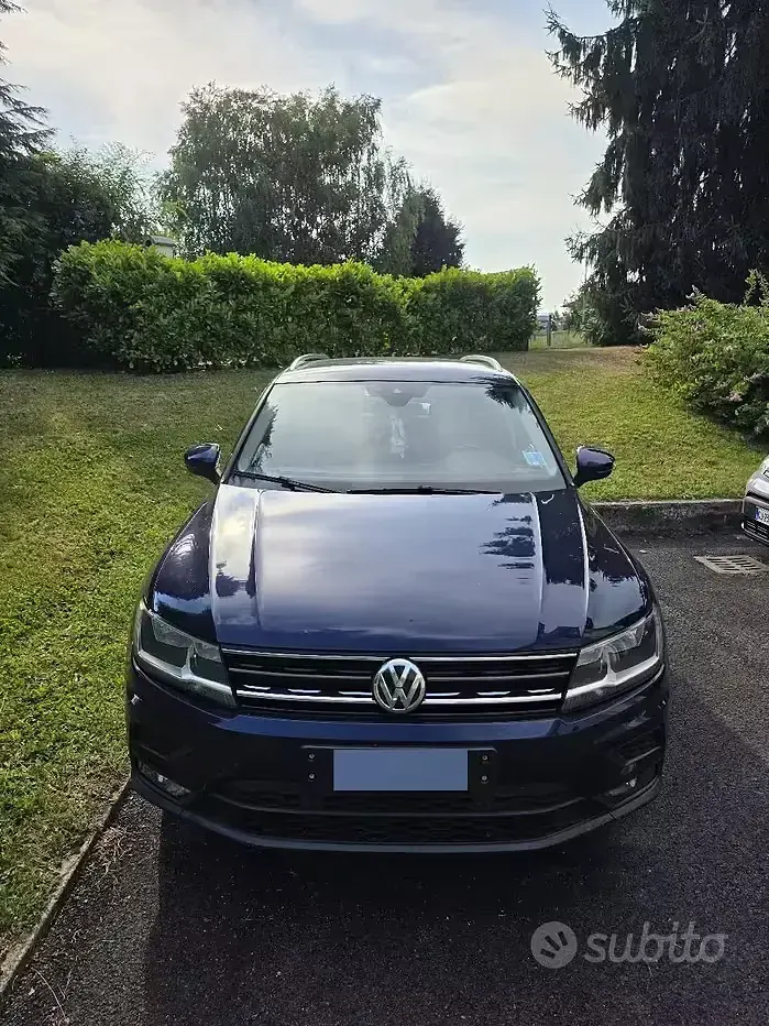 Usata VW Tiguan 150 CV (110 kW) 2018 Bluazzurro SUV