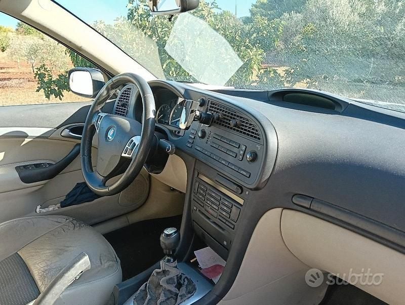 Usata Saab 9-3 150 CV (110 kW) 2006 Nero Berlina