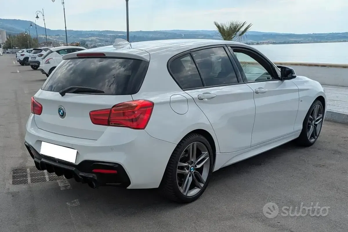 Usata BMW 116 M Sport 109 CV (80 kW) 2015 Bianco Utilitaria