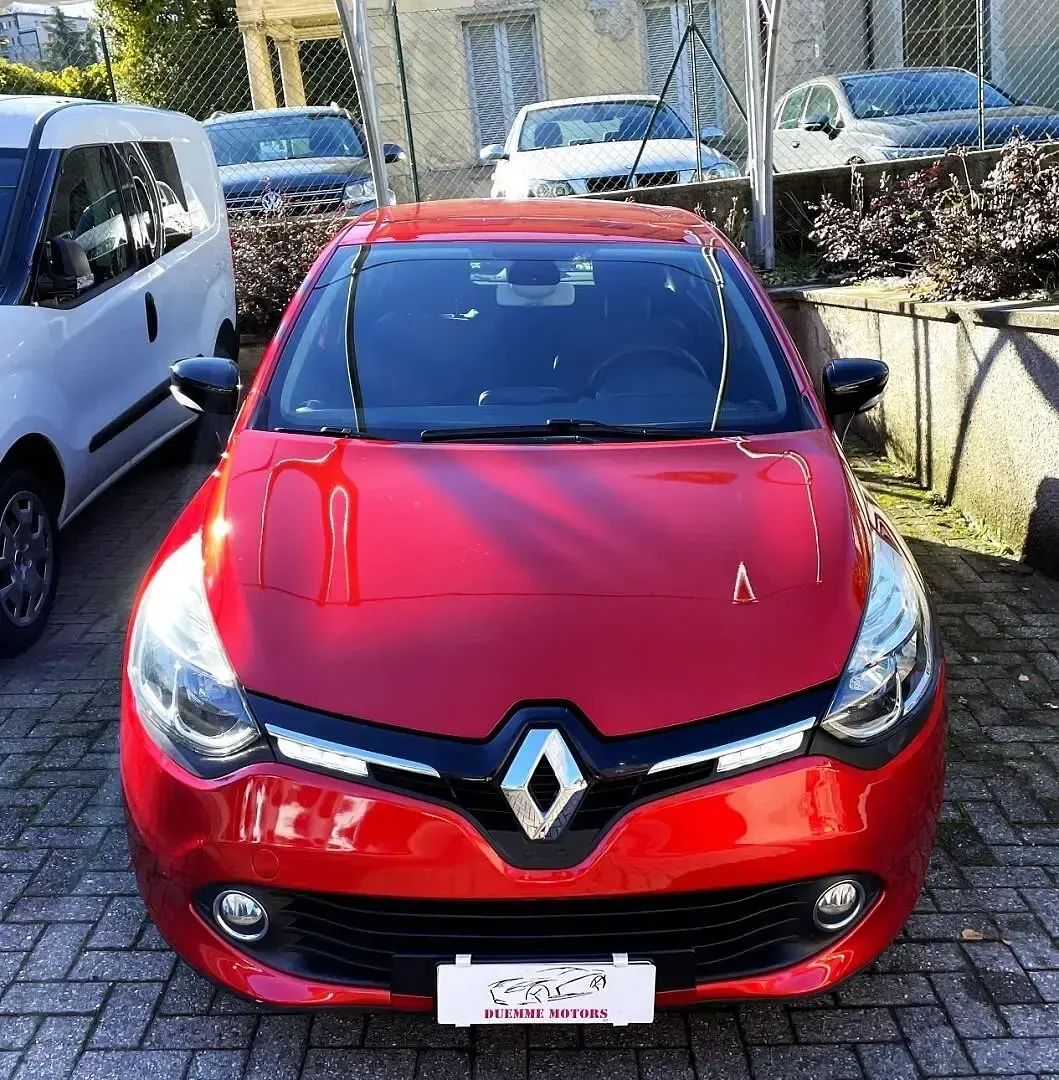 Usata Renault Clio 89 CV (65 kW) 2013 Rosso Utilitaria
