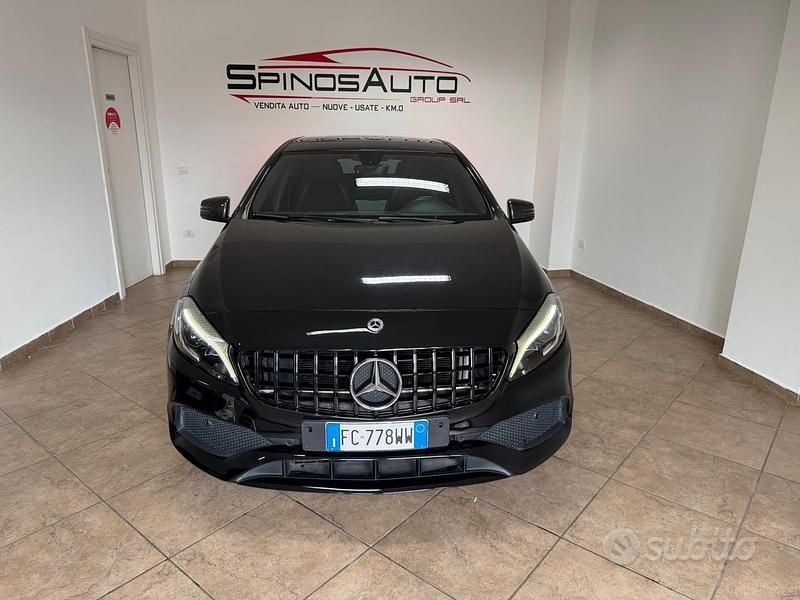 Usata Mercedes A180 Premium 109 CV (80 kW) 2016 Nero Berlina