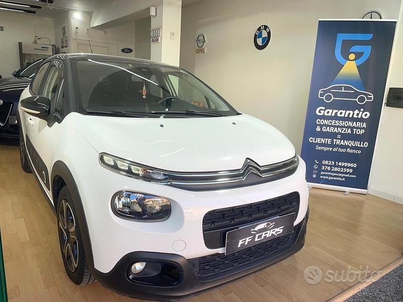 Usata Citroën C3 Feel 101 CV (74 kW) 2018 Bianco Berlina