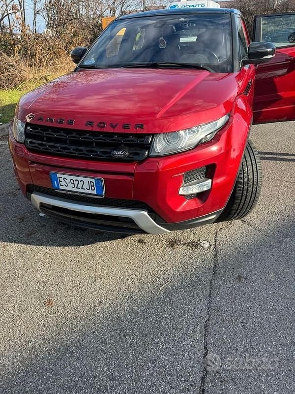 Rosso Usata 2013 Land Rover Range Rover evoque Coupé | 12.500 € - Immagine 1/4